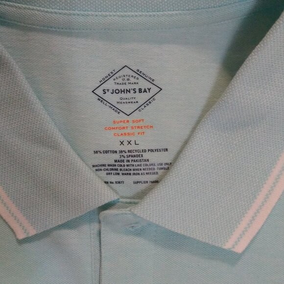 St. John's Bay Polo Shirt - Picture 2 of 6